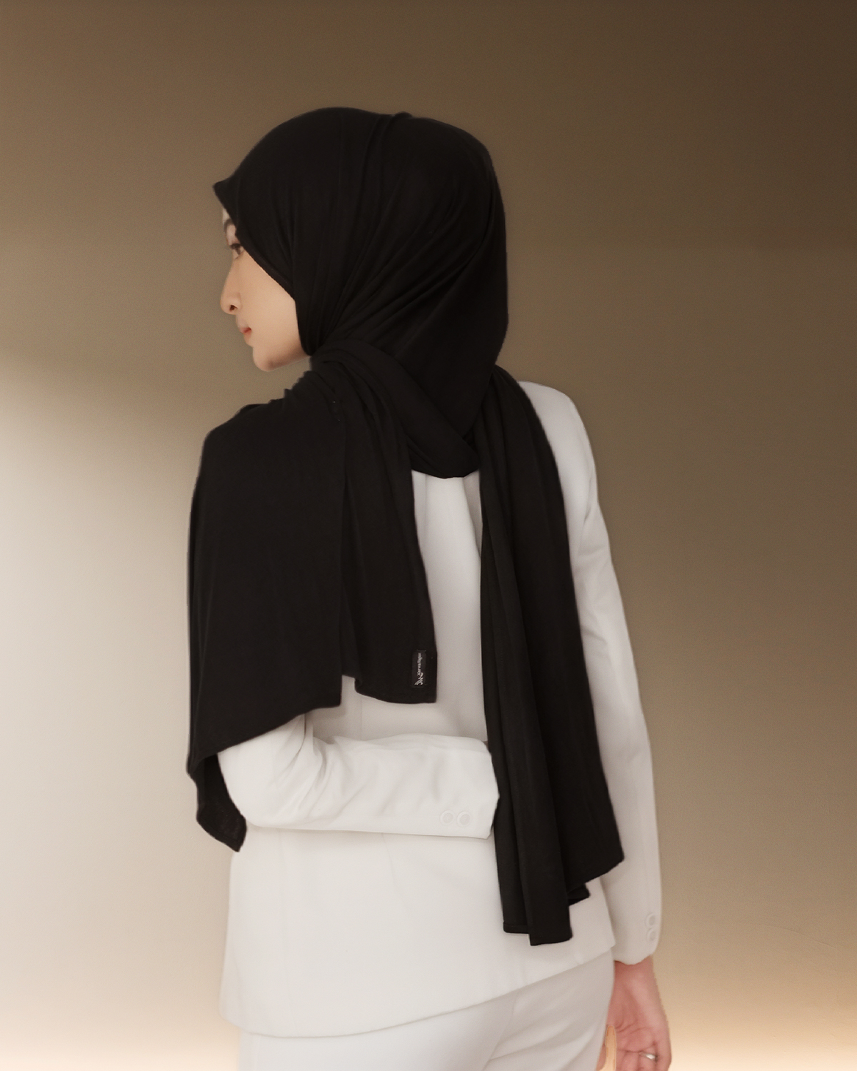 VOGUE BREEZE PASHMINA BLACK