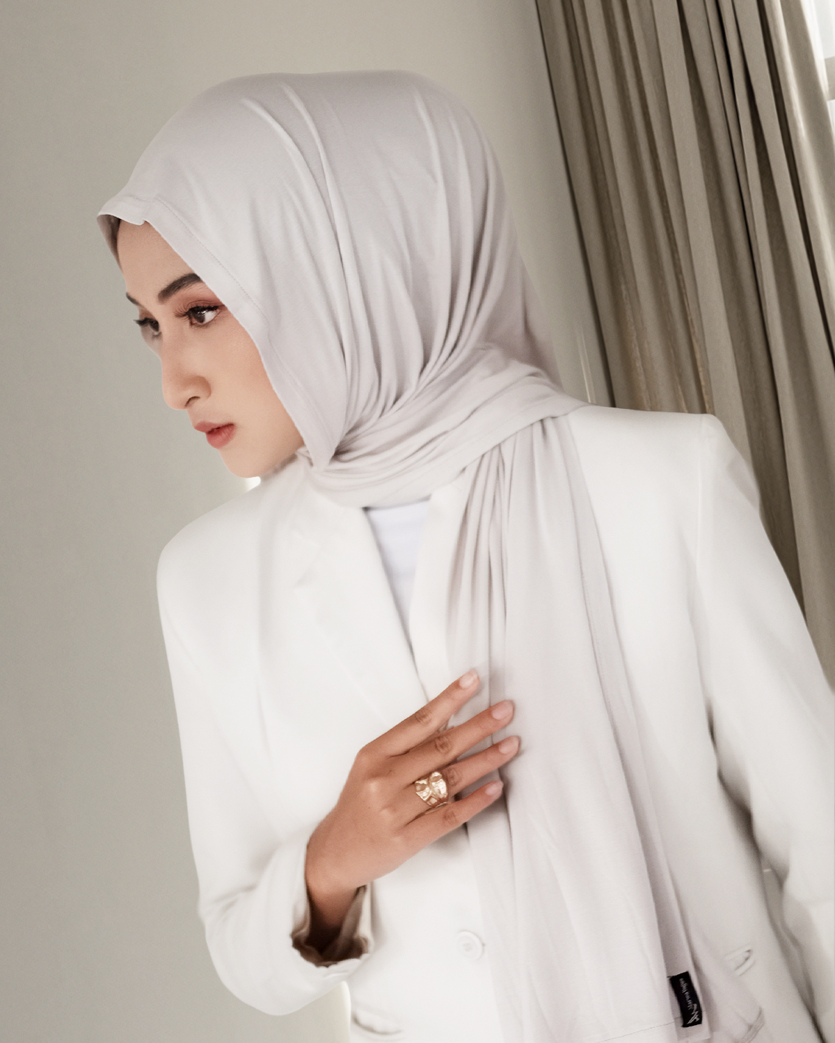 VOGUE BREEZE PASHMINA NATURE BONE