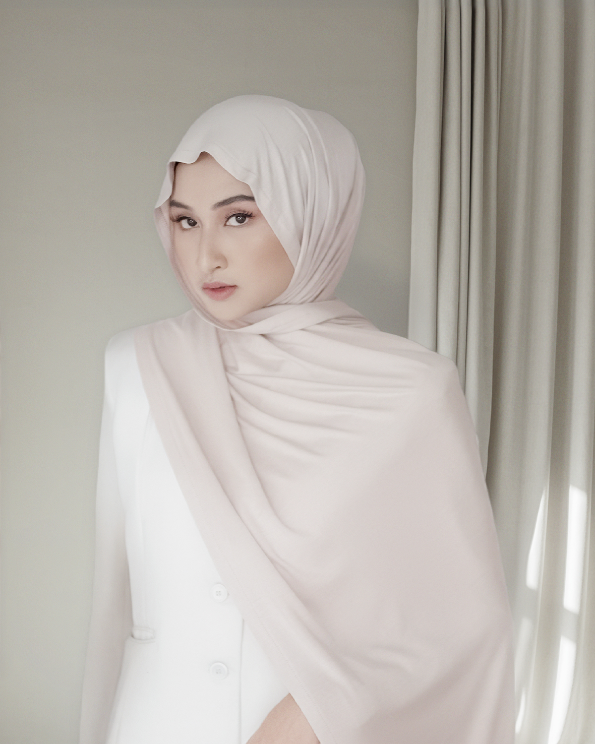 VOGUE BREEZE PASHMINA OATMEAL